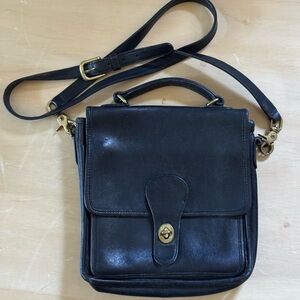 Vintage Coach Station Bag Purse Crossbody #5130.